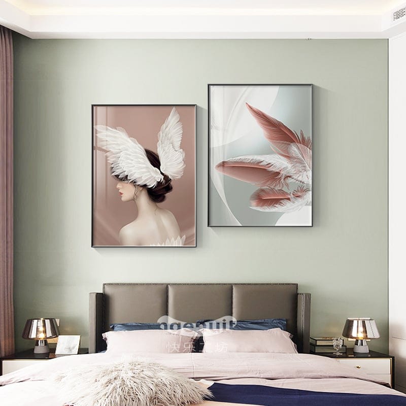 Set of 2 Angel Pictures