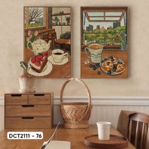 Bộ 2 Tranh Decor Coffee - DCT2111 - 76