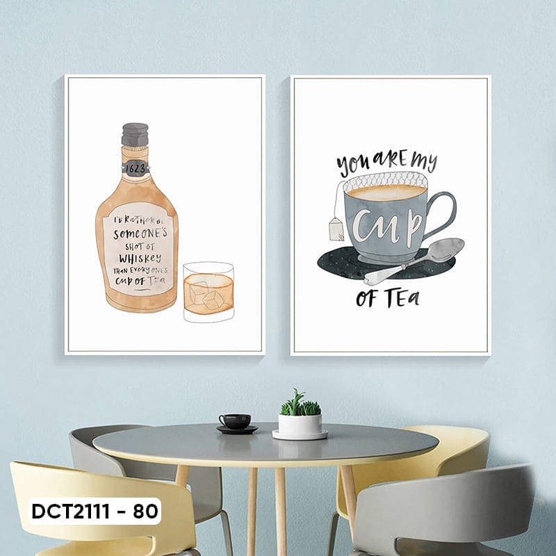 Bộ 2 Tranh Decor Coffee - DCT2111 - 80