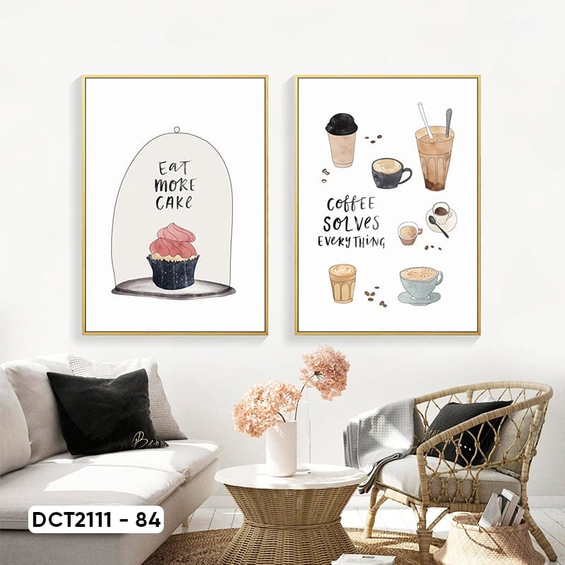 Bộ 2 Tranh Decor Coffee - DCT2111 - 84