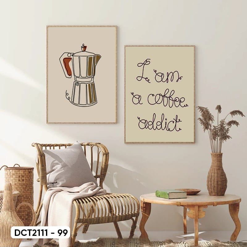 Bộ 2 Tranh Decor Coffee - DCT2111 - 99