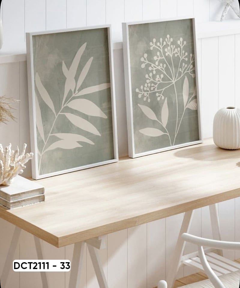 Set of 2 Decorative Paintings - DCT2111 - 33