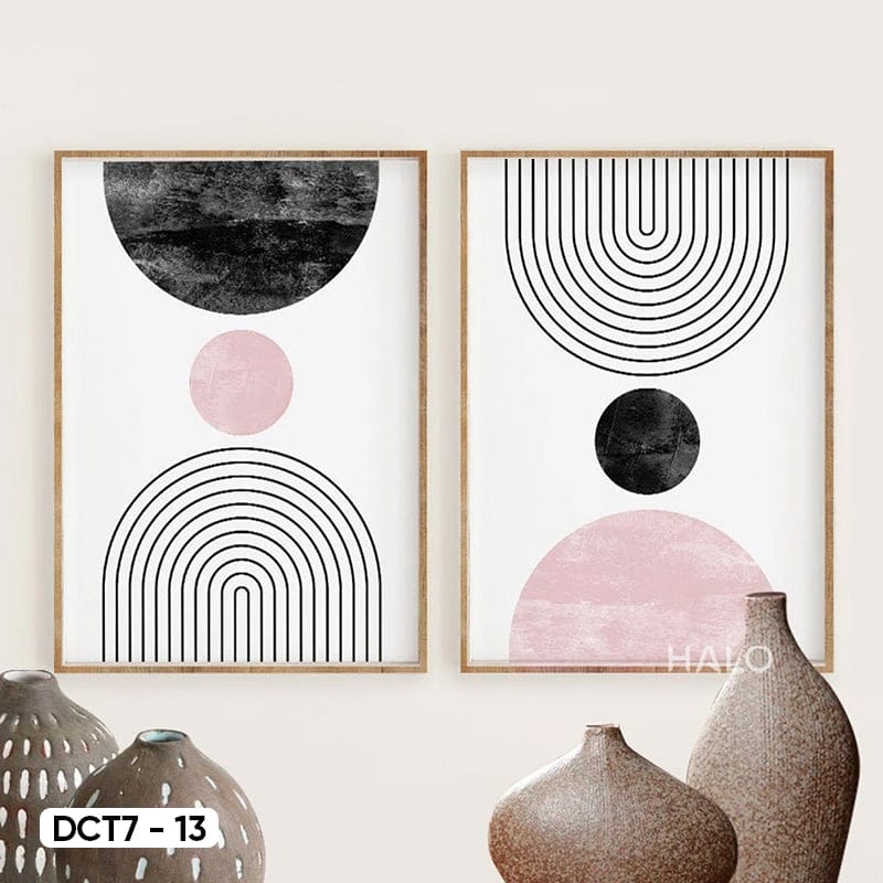 Set of 2 Decorative Paintings - DCT7 - 13