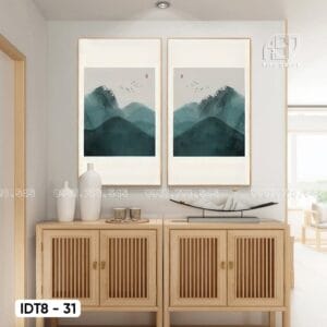 Set of 2 Indochine Paintings - IDT8 - 31