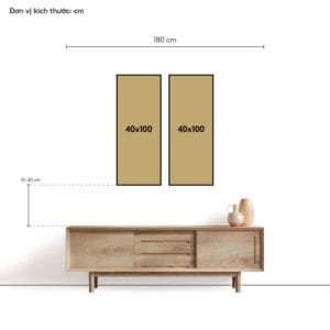 Alternative view of Set of 2 Indochine Paintings - TQ2303