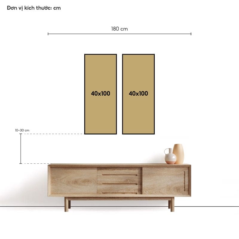 Bộ 2 Tranh Indochine - TQ2303 - Ảnh 2