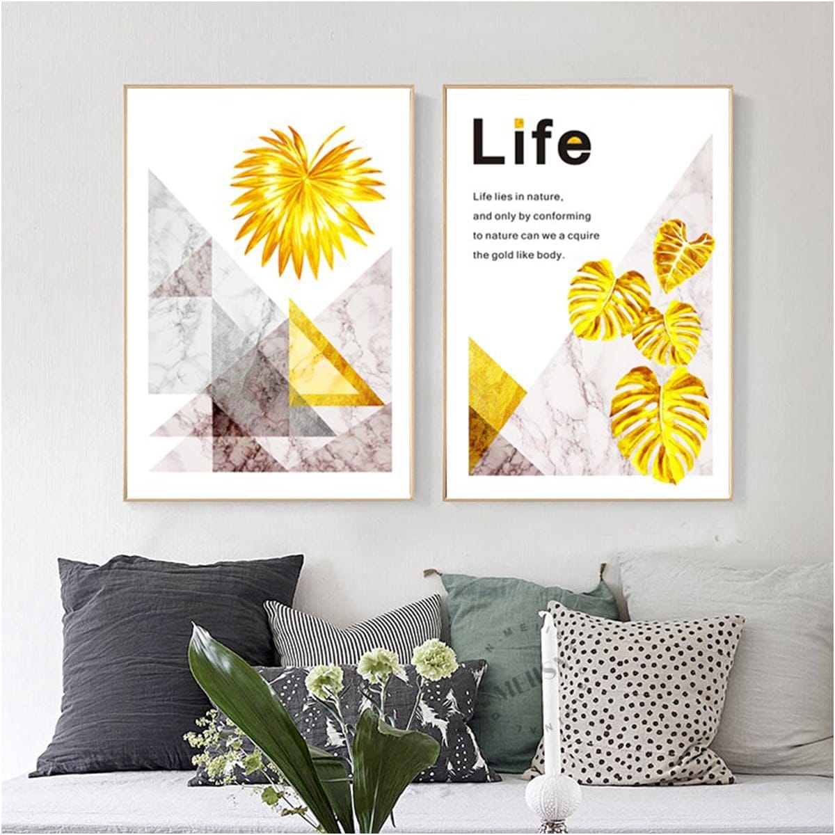 Set of 2 Inspirational Quotes