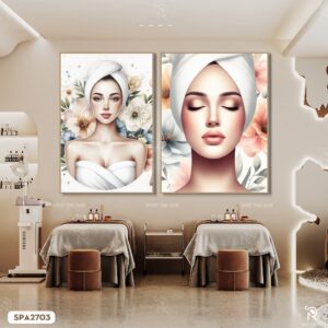 Set of 2 Spa Paintings - SPA2703