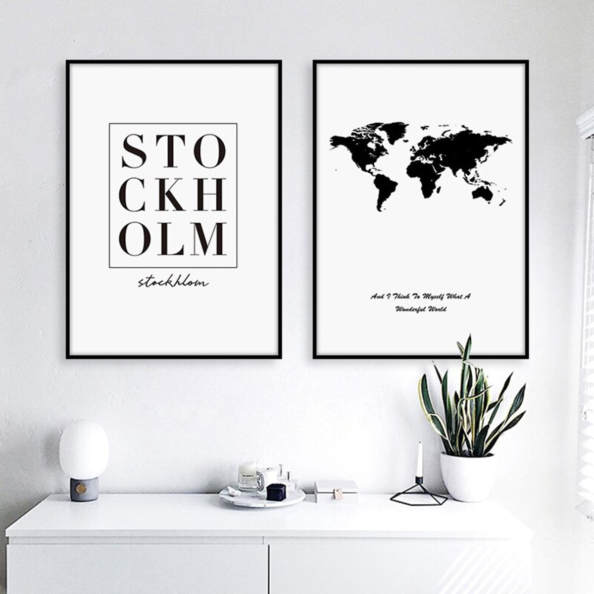Bộ 2 Tranh Stockholm