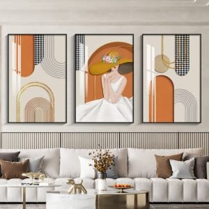 Bộ 3 Bức Cô Gái