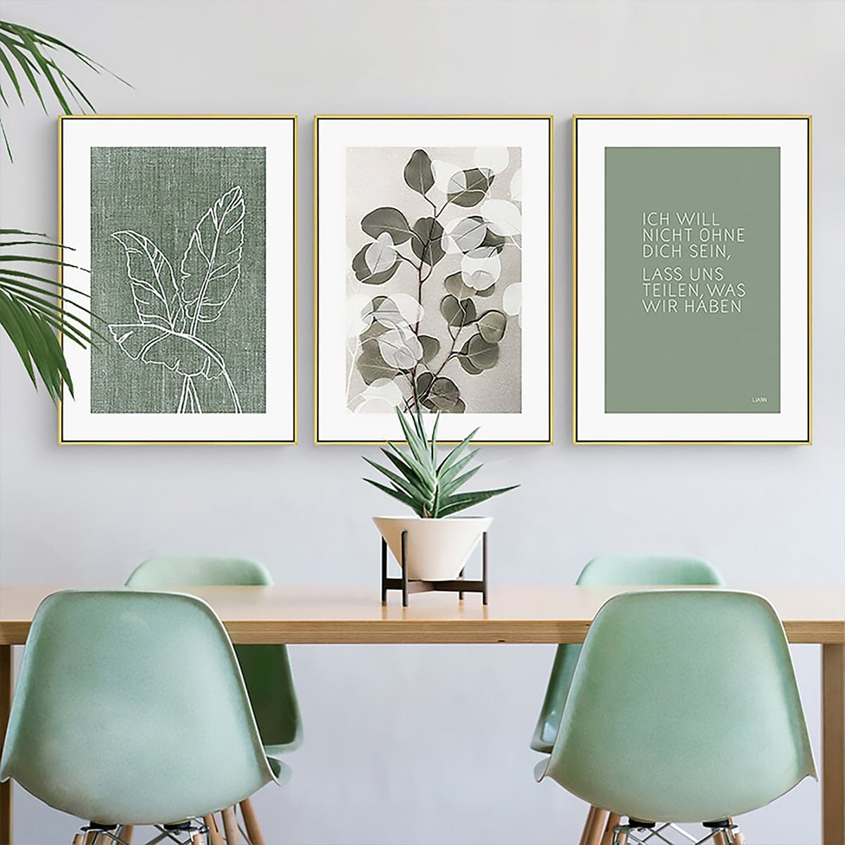 Bộ 3 Bức Green
