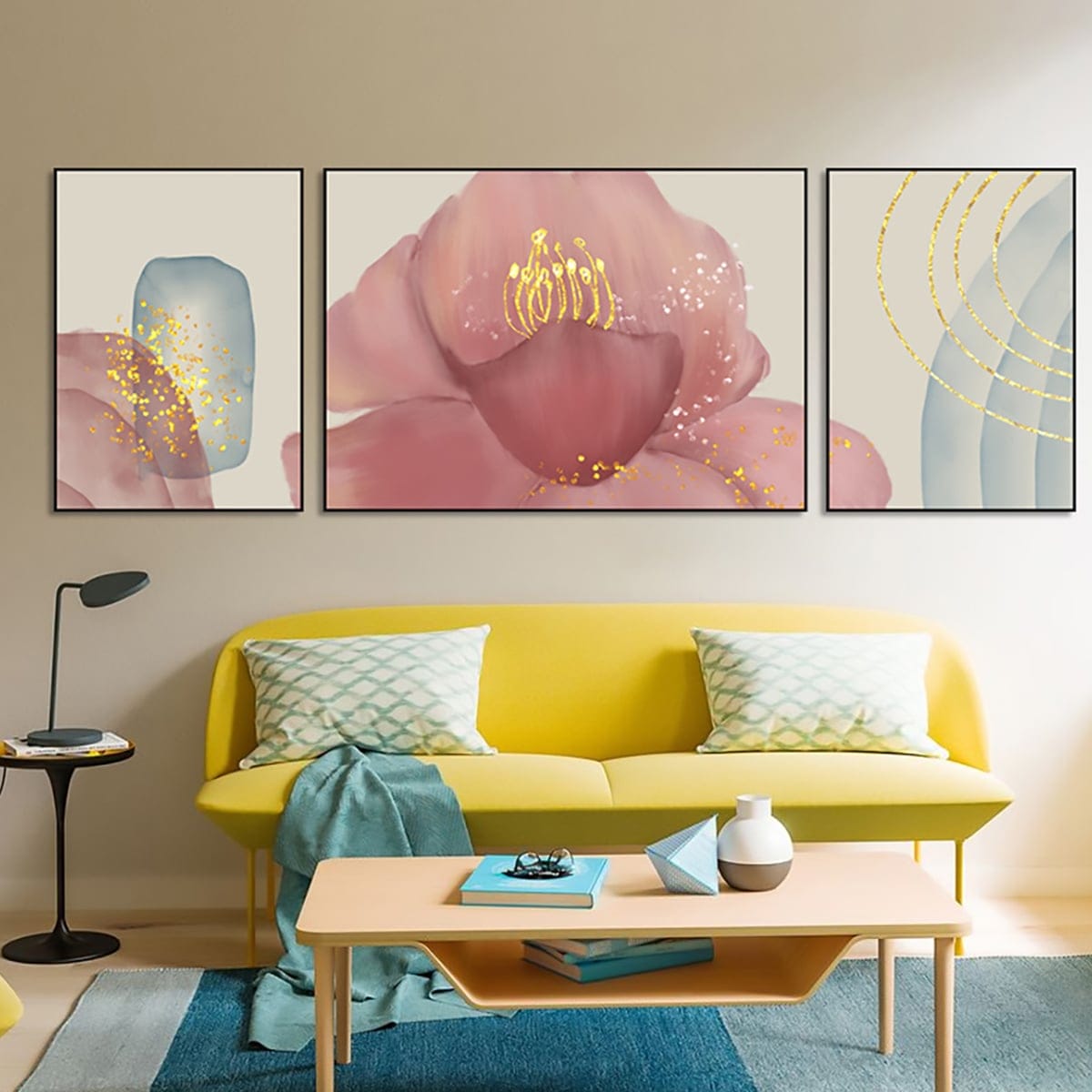 Set of 3 Rose Pictures