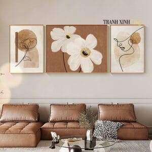 Set of 3 Abstract Paintings