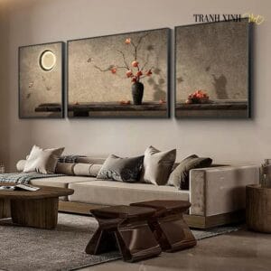 Bộ 3 Cành Hồng Trĩu Quả