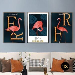 Bộ 3 Flamingo
