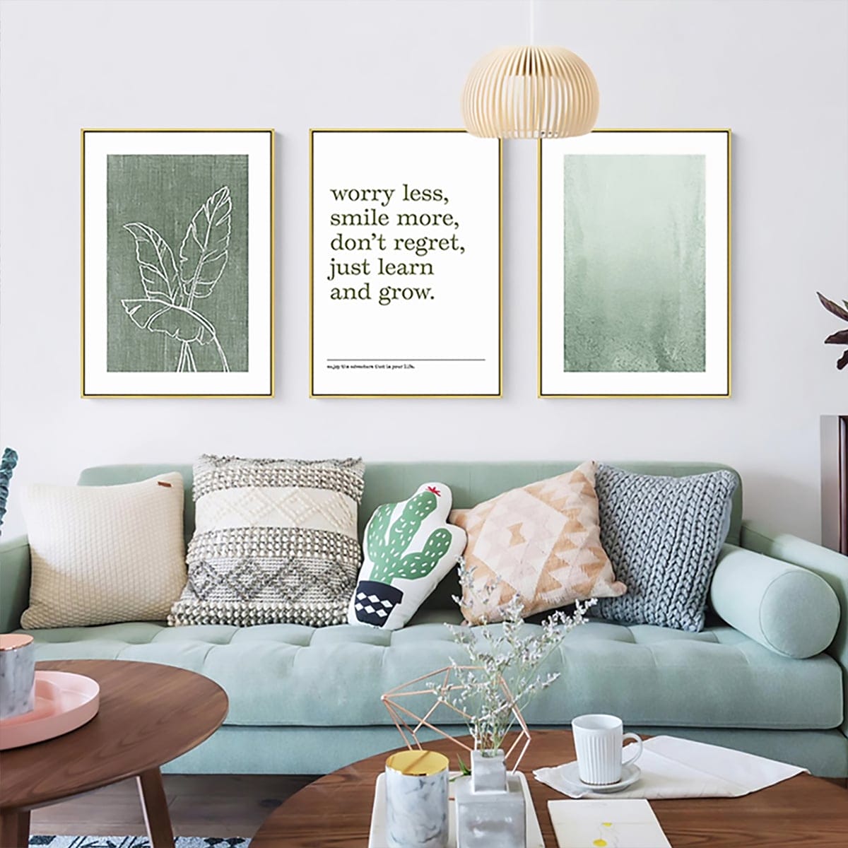 The Three Minimalist Green Items