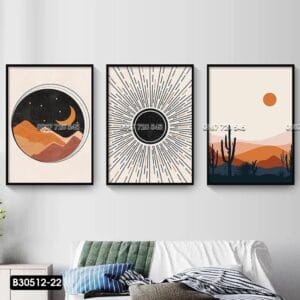 Bộ 3 Tranh Decor - B30512 - 22