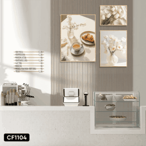 Set of 3 Coffee Decor Paintings - CF1104