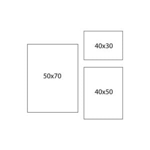 Alternative view of Set of 3 Coffee Decor Paintings - CF1104