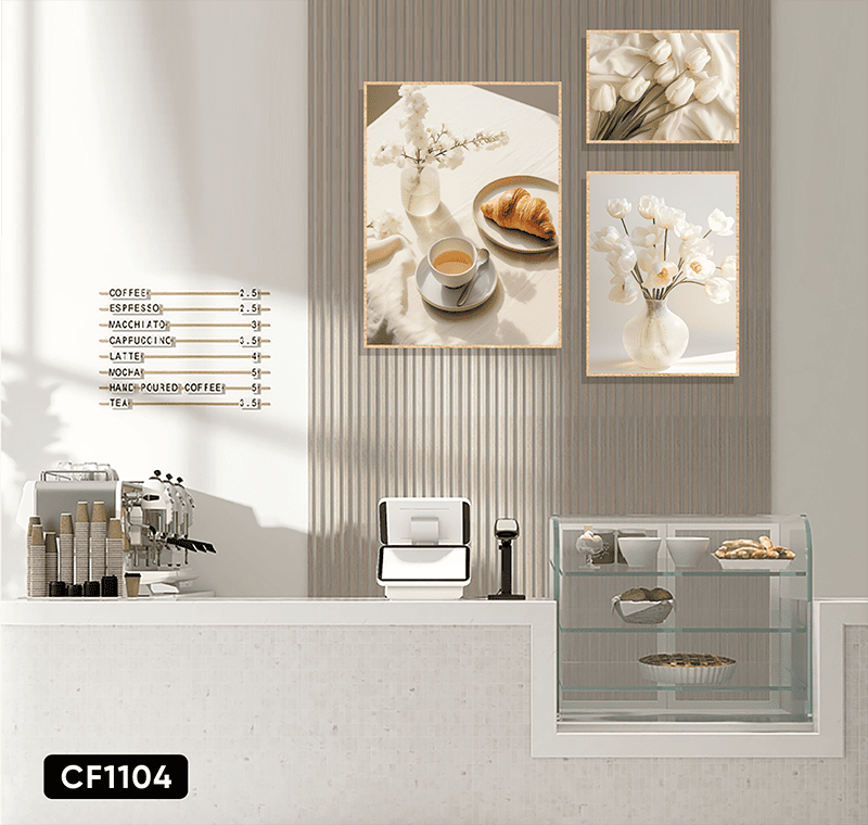 Bộ 3 Tranh Decor Coffee - CF1104