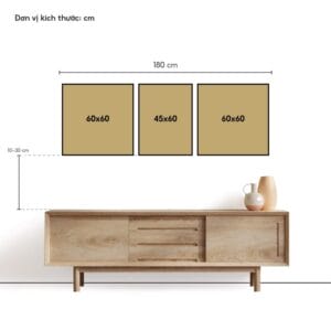Alternative view of Set of 3 Coffee Decor Paintings - DCT2111 - 05