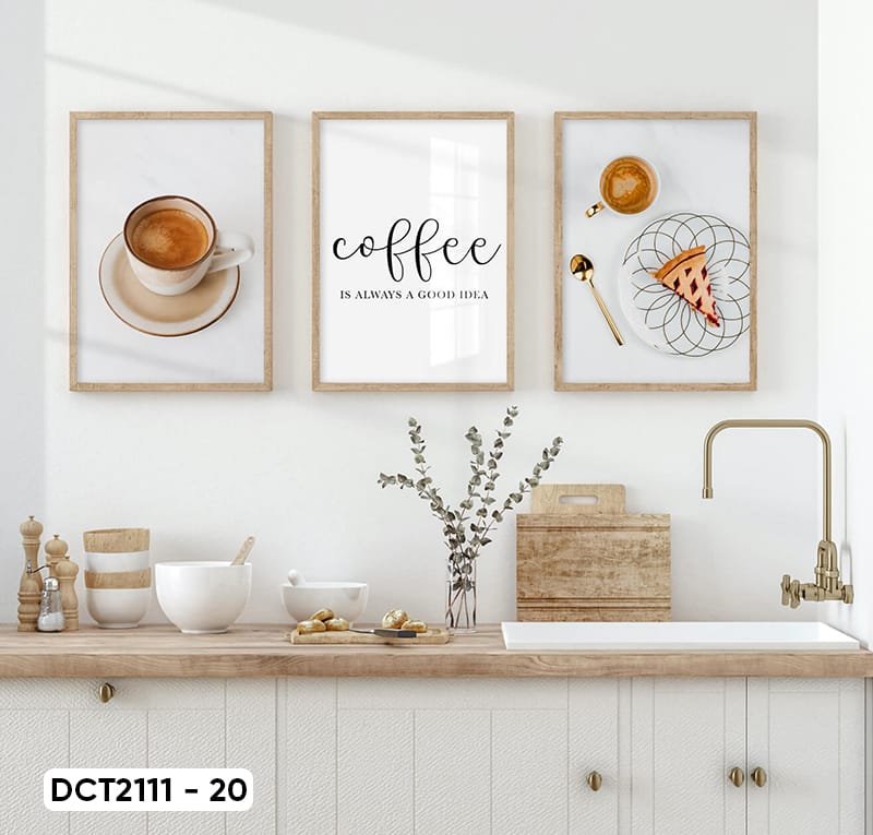 Bộ 3 Tranh Decor Coffee - DCT2111 - 20