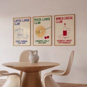 Set of 3 Coffee Decor Paintings - DCT2111 - 74