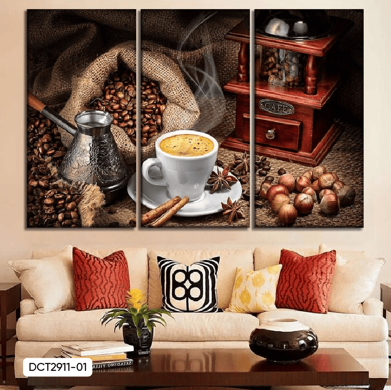 Bộ 3 Tranh Decor Coffee - DCT2911 - 01