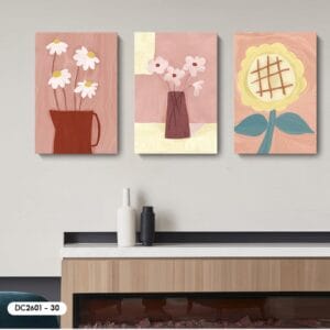 Set of 3 Decorative Paintings - DC2601 - 30