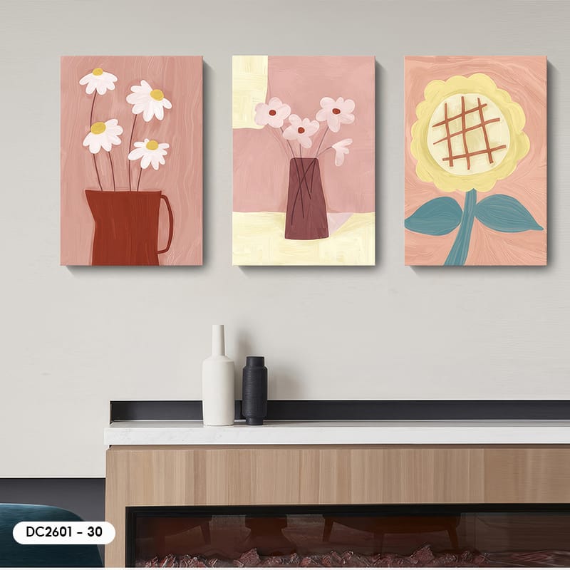 Bộ 3 Tranh Decor - DC2601 - 30