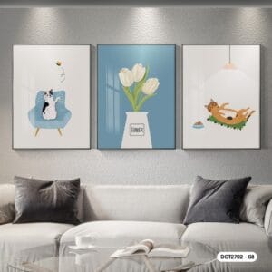 Bộ 3 Tranh Decor - DC2702 - 08