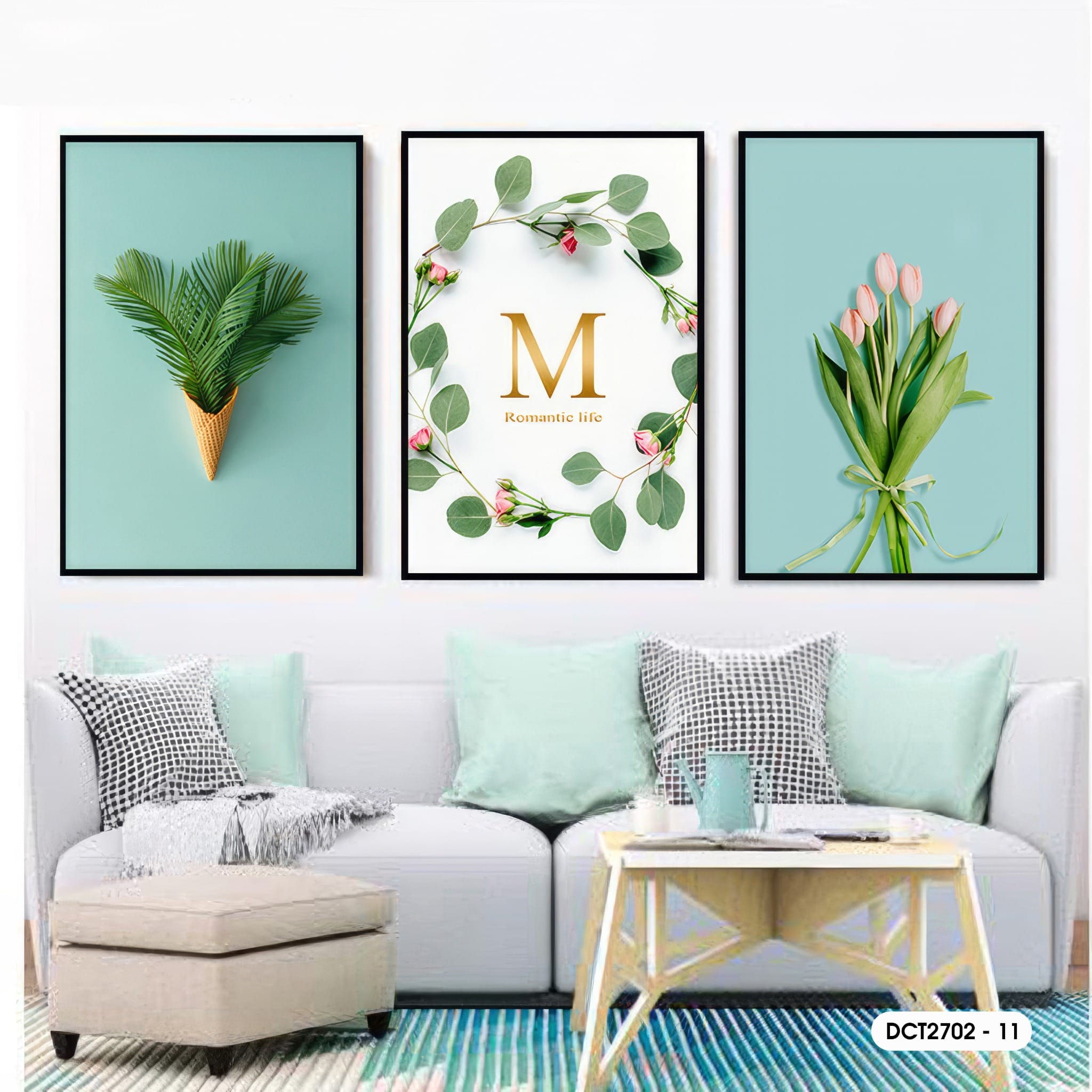 Bộ 3 Tranh Decor - DC2702 - 11
