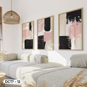 Set of 3 Decorative Paintings - DCT7 - 12