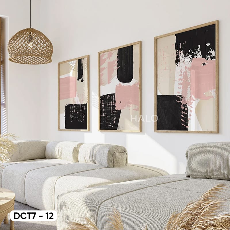 Bộ 3 Tranh Decor - DCT7 - 12