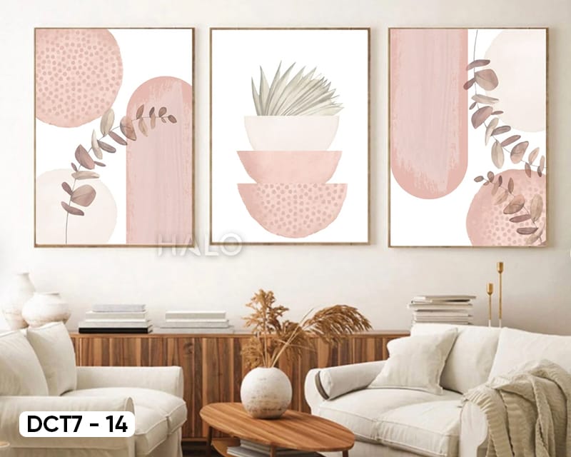 Bộ 3 Tranh Decor - DCT7 - 14
