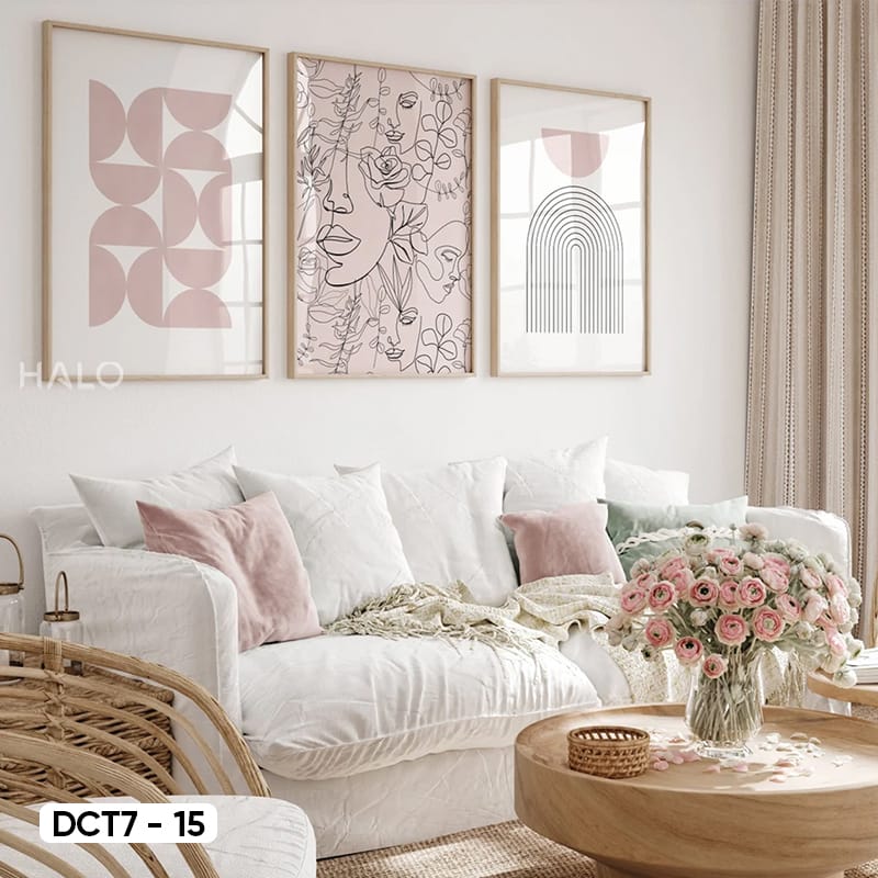 Bộ 3 Tranh Decor - DCT7 - 15