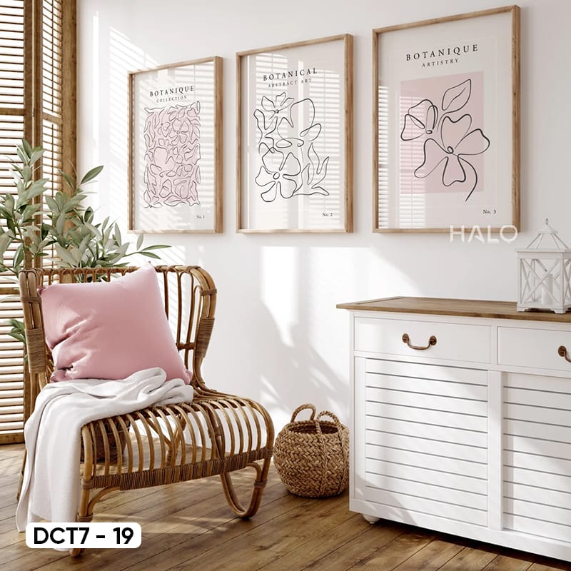Bộ 3 Tranh Decor - DCT7 - 19