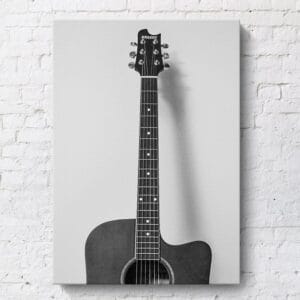 Alternative view of Set of 3 Black and White Paintings