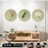Bộ 3 Tranh Hoa Sen Trang Trí Phòng Khách - ST10 - 03
