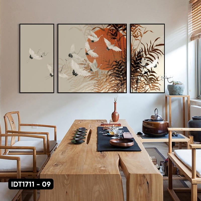 Bộ 3 Tranh Indochine - IDT1711 - 09