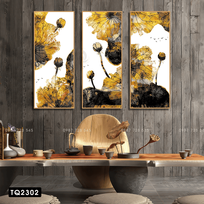 Bộ 3 Tranh Indochine - TQ2303