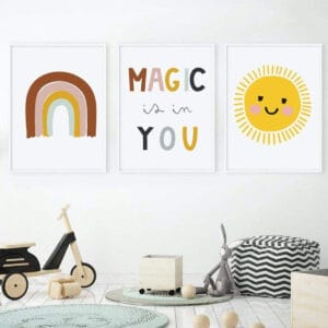 Set of 3 Magic Paintings