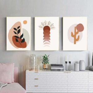 Bộ 3 Tranh Mặt Trời