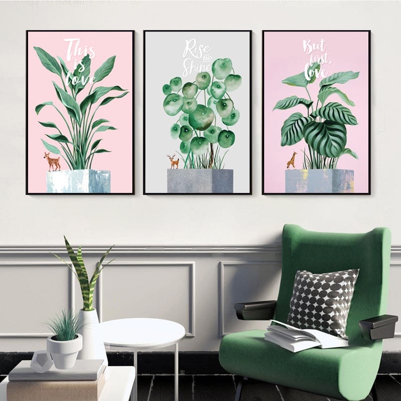 Set of 3 Slogan Posters