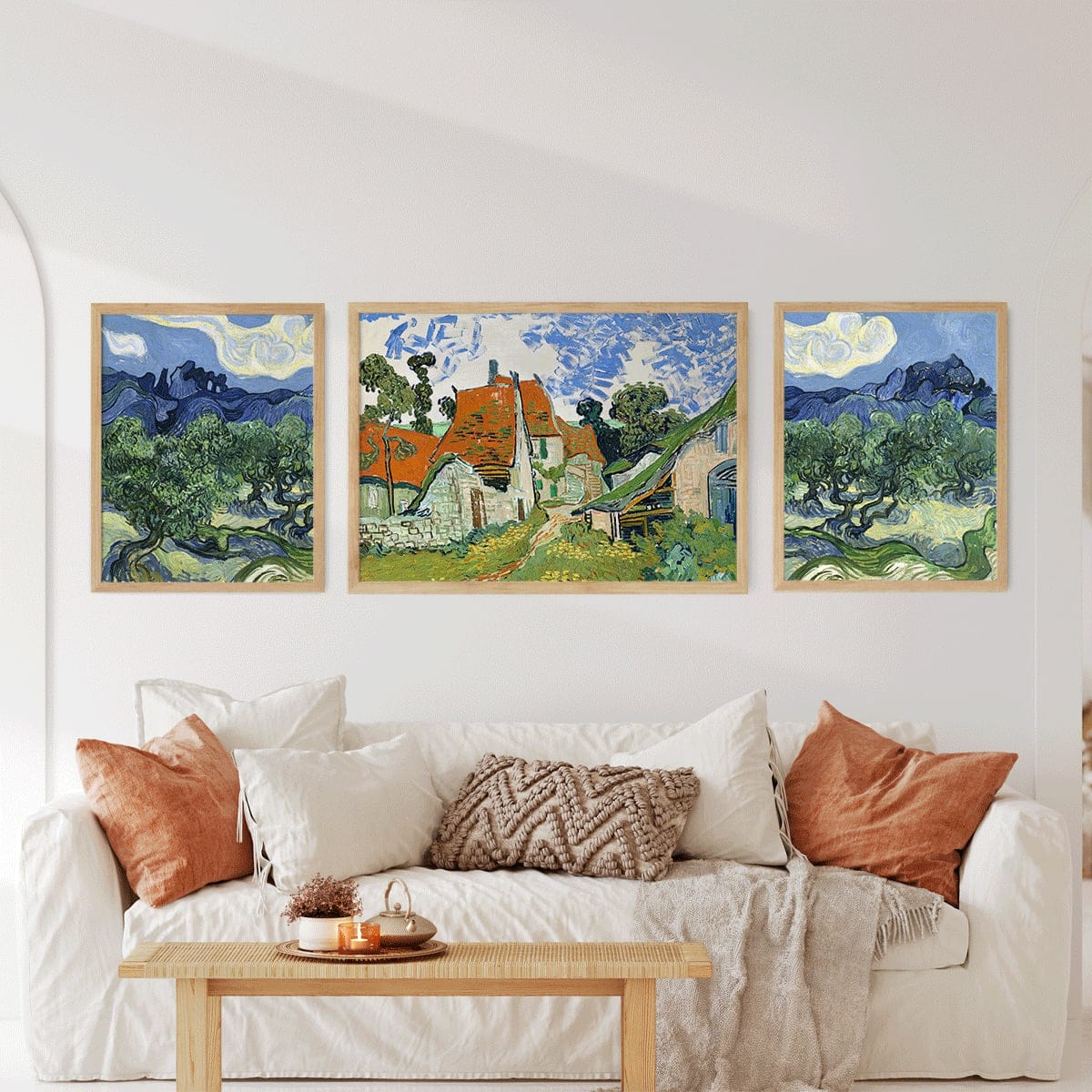 Set of 3 Van Gogh Paintings