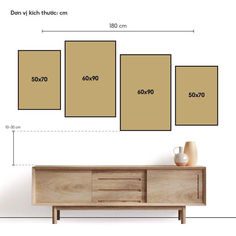 Set of 4 Coffee Decor Paintings - DCT2111 - 07 - Image 2
