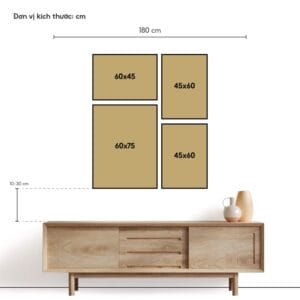 Alternative view of Set of 4 Coffee Decor Paintings - DCT2111 - 12
