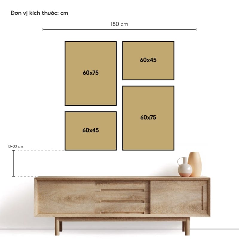 Set of 4 Coffee Decor Paintings - DCT2111 - 19 - Image 2
