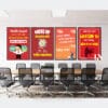 Set of 4 Motivational Posters