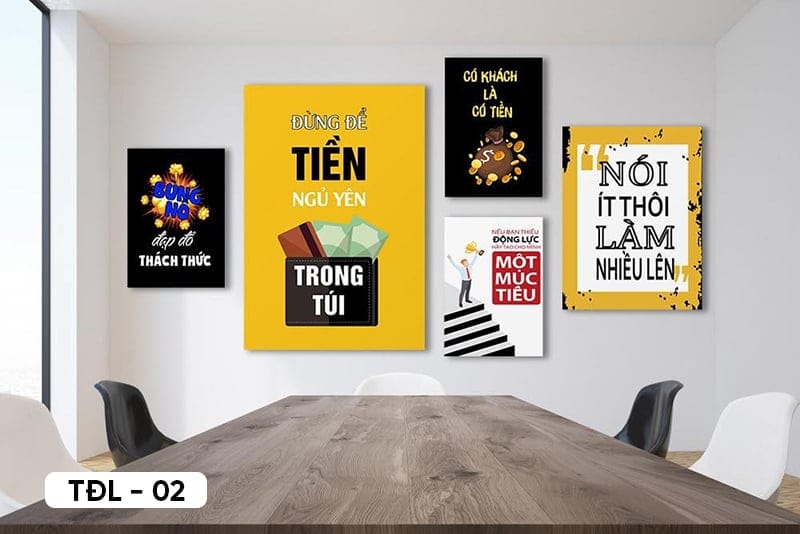 Set of 5 Motivational Posters - TDL - 02